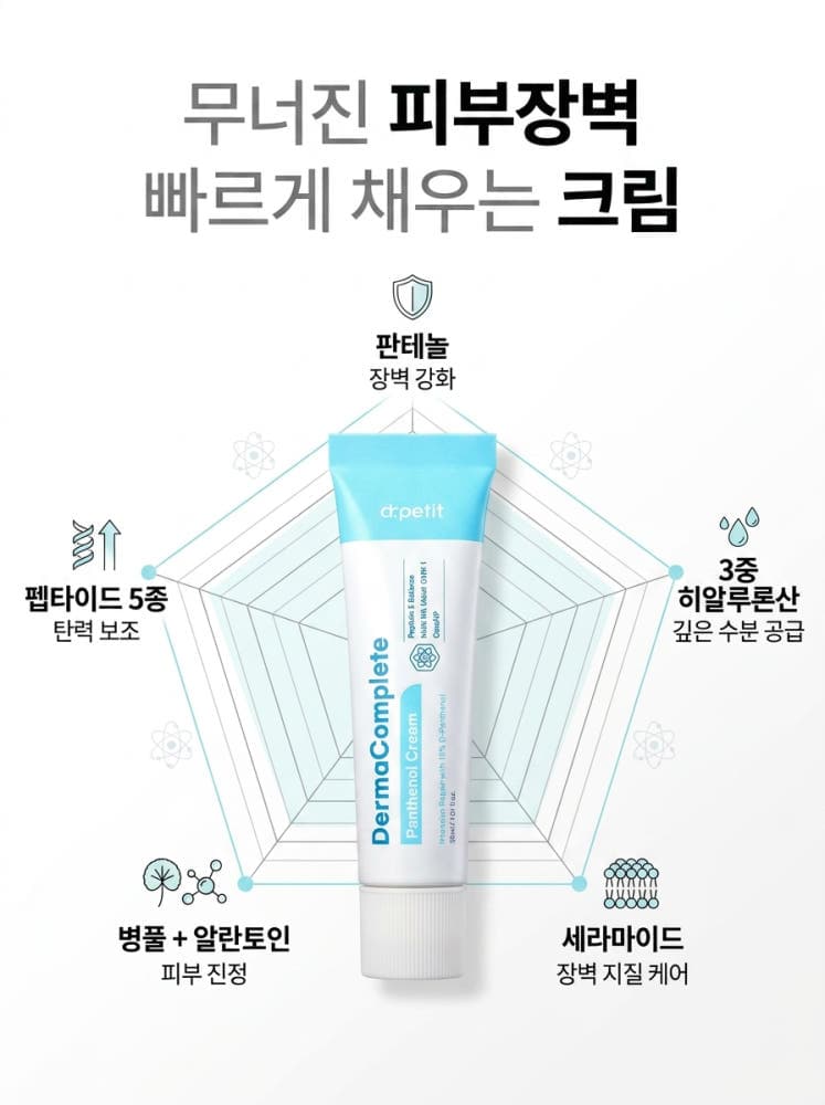 닥터쁘띠 더마컴플리트 판테놀 크림 30ml 이미지 5