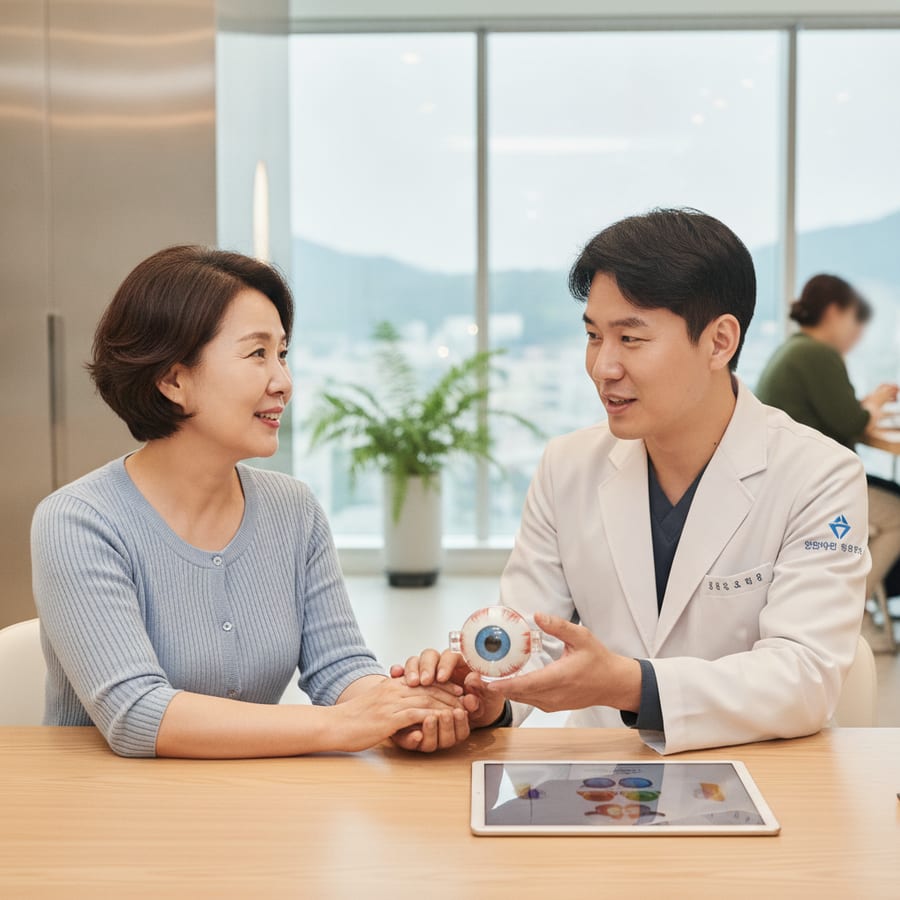 안과 진료·상담 이미지