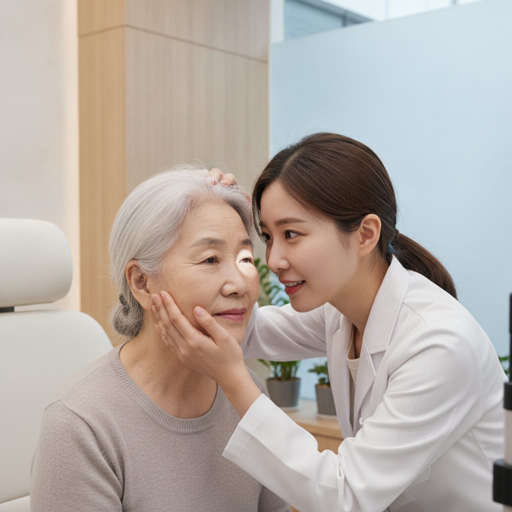 백내장 초기 증상과 자가진단 관련 이미지